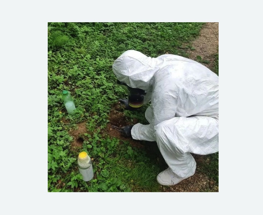 уничтожение кротов на участке в Мариинском Посаде